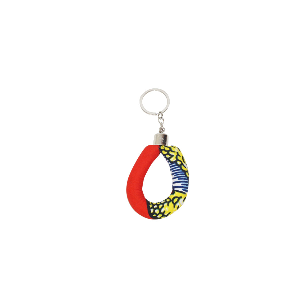 Cloth Print Key Chain