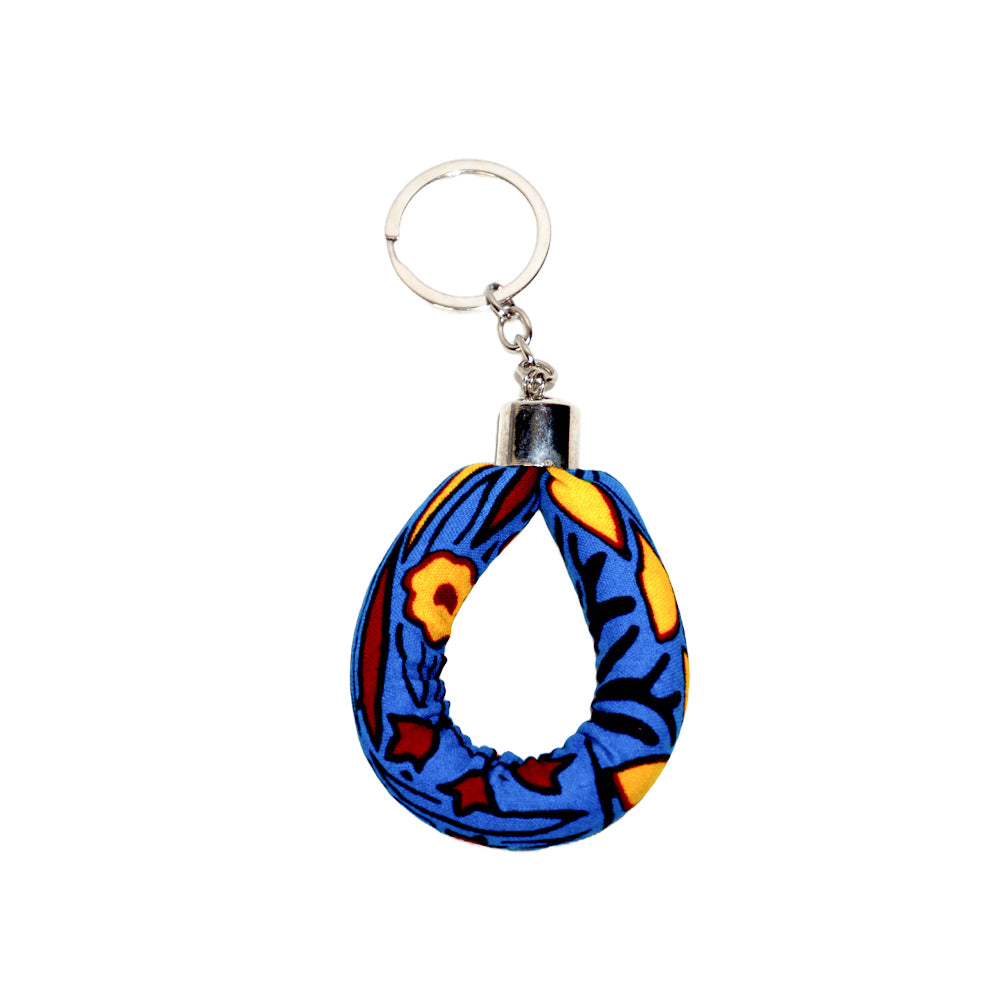 Cloth Print Key Chain