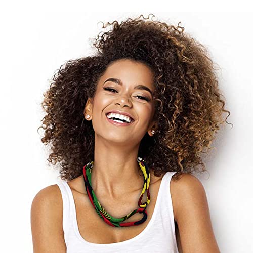 African Print Necklace