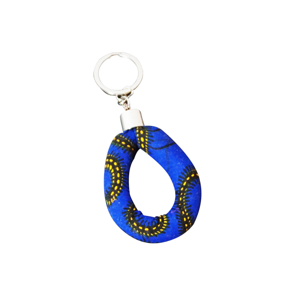 Cloth Print Key Chain