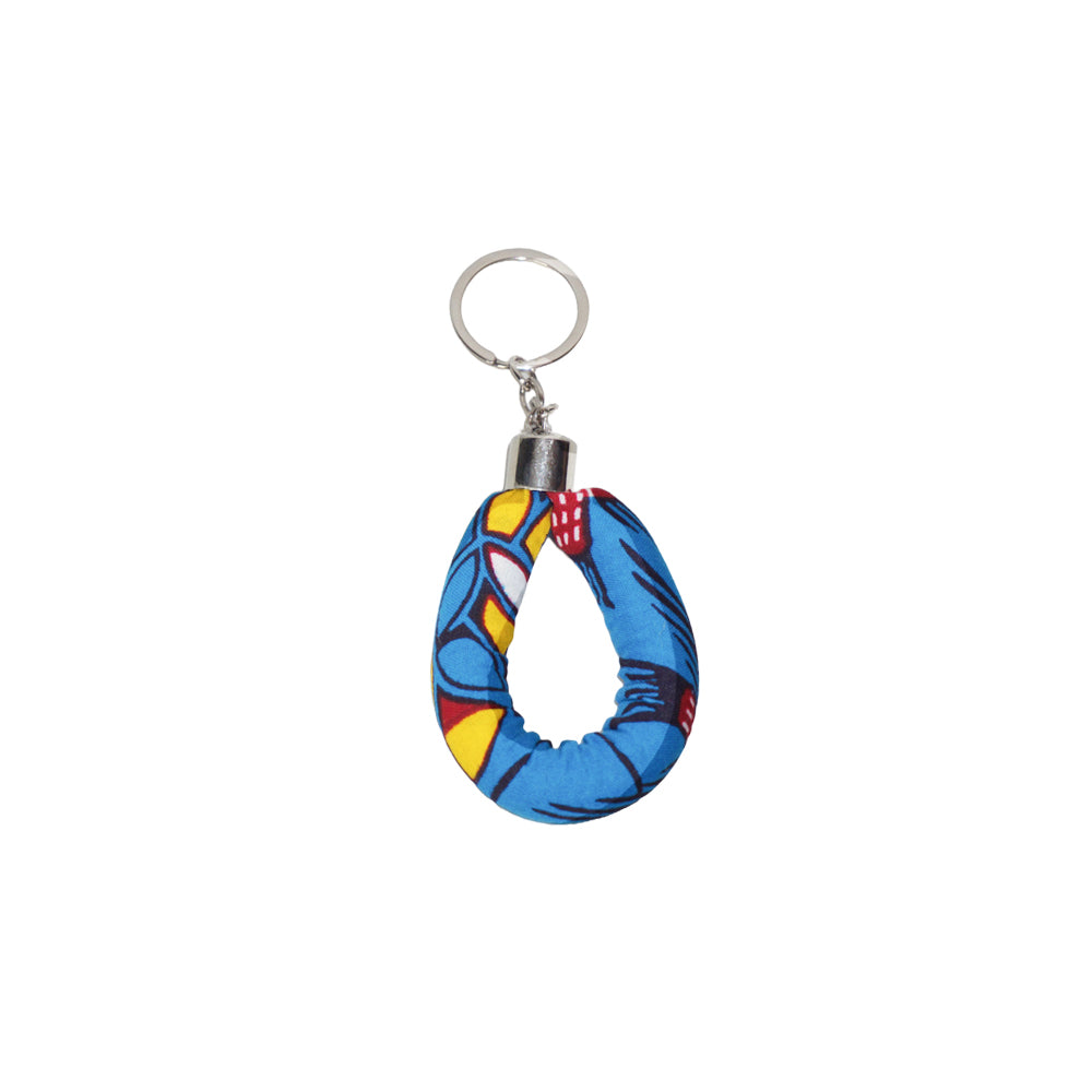 Cloth Print Key Chain