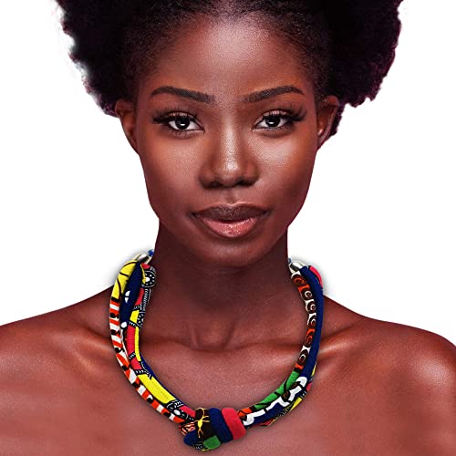 Cloth Fabric Rope Necklace