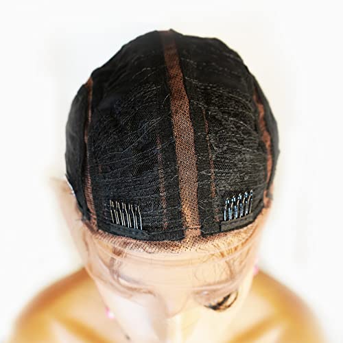 Blonde Cornrow Braided Lace Front Wig with Baby Hairs
